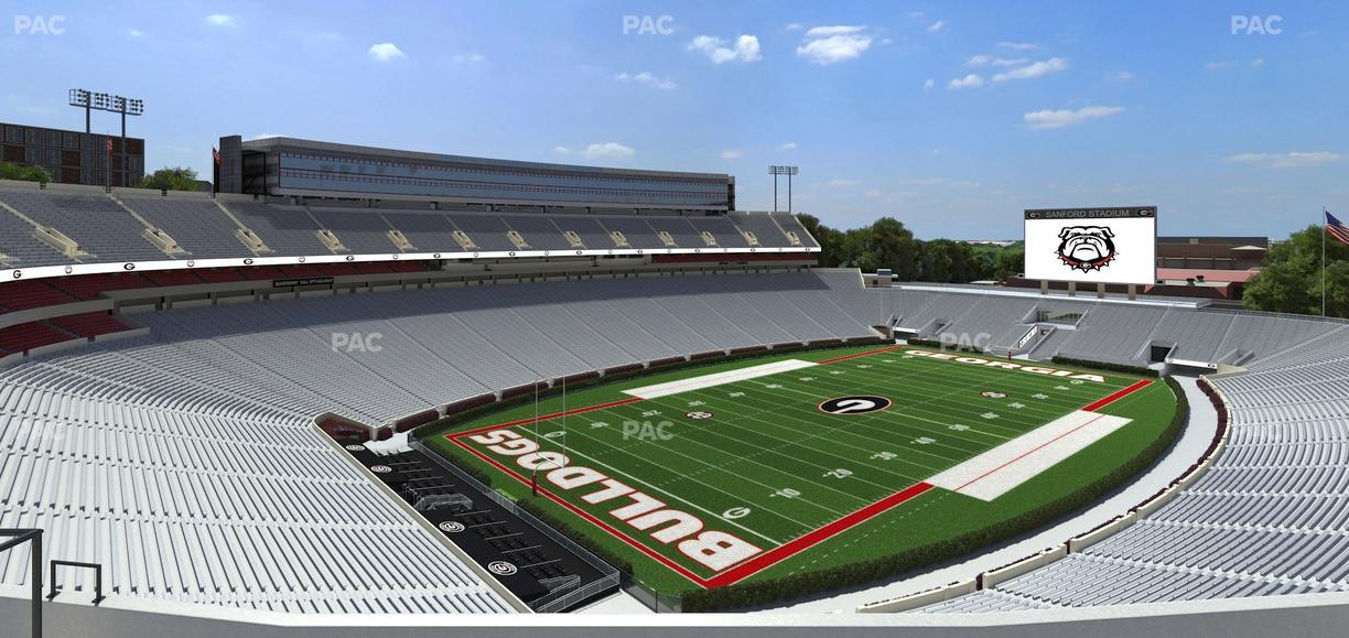 Sanford Stadium - Section 314 Seat View