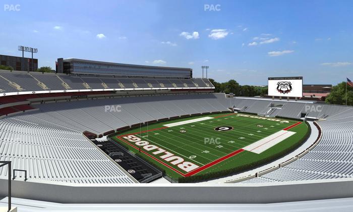 Sanford Stadium - Section 314 Seat View