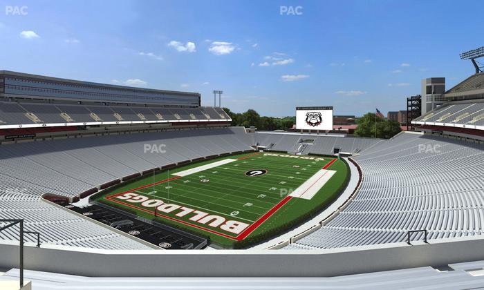 Sanford Stadium - Section 315 Seat View