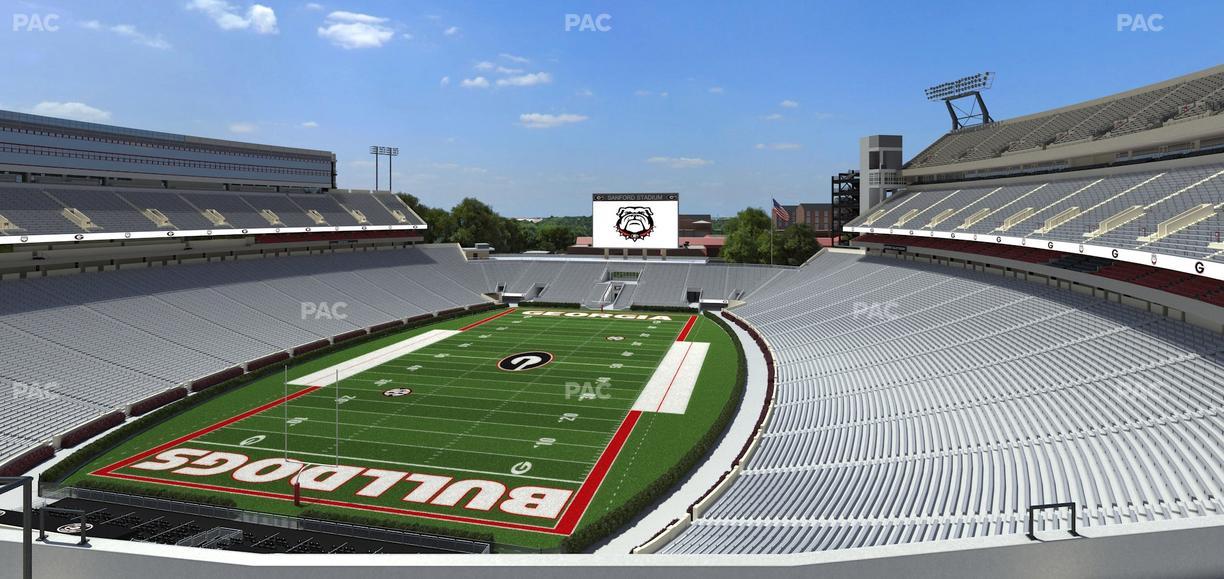Sanford Stadium - Section 316 Seat View