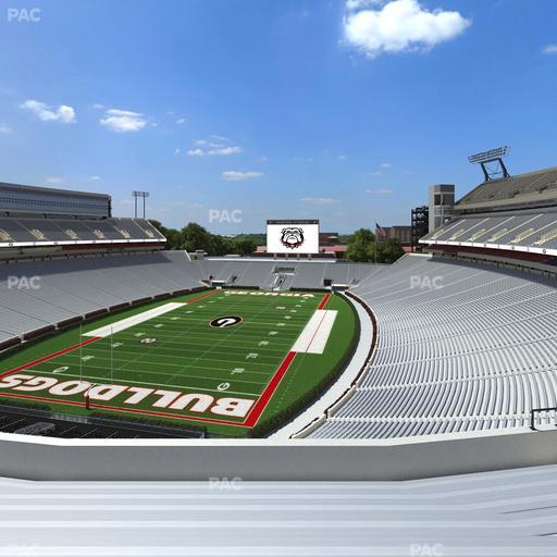 Sanford Stadium - Section 316 Seat View