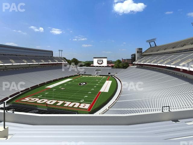 Sanford Stadium - Section 316 Seat View