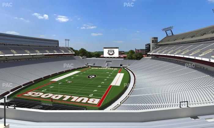 Sanford Stadium - Section 316 Seat View