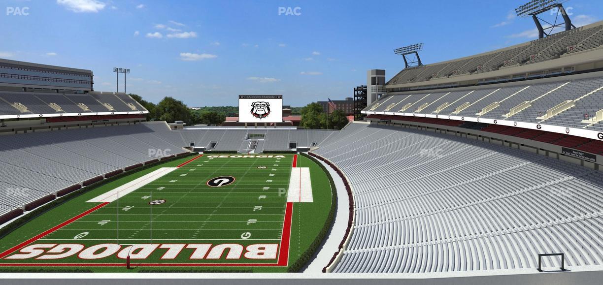 Sanford Stadium - Section 317 Seat View
