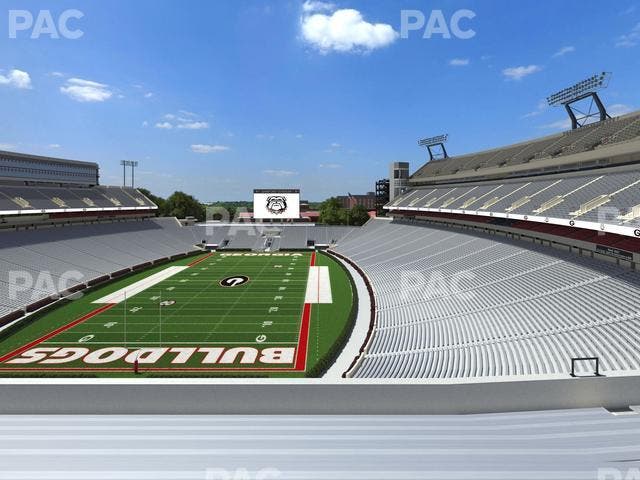 Sanford Stadium - Section 317 Seat View