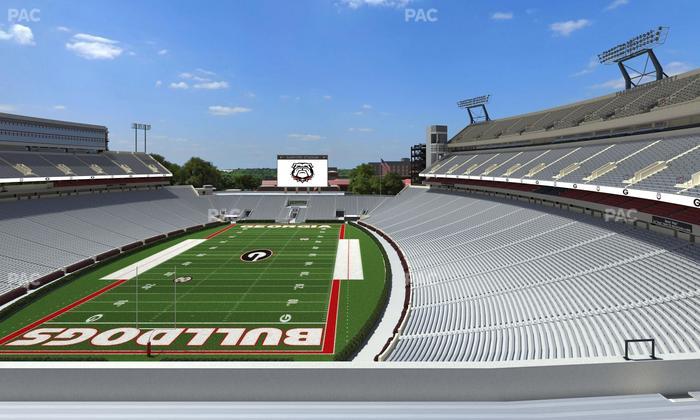 Sanford Stadium - Section 317 Seat View