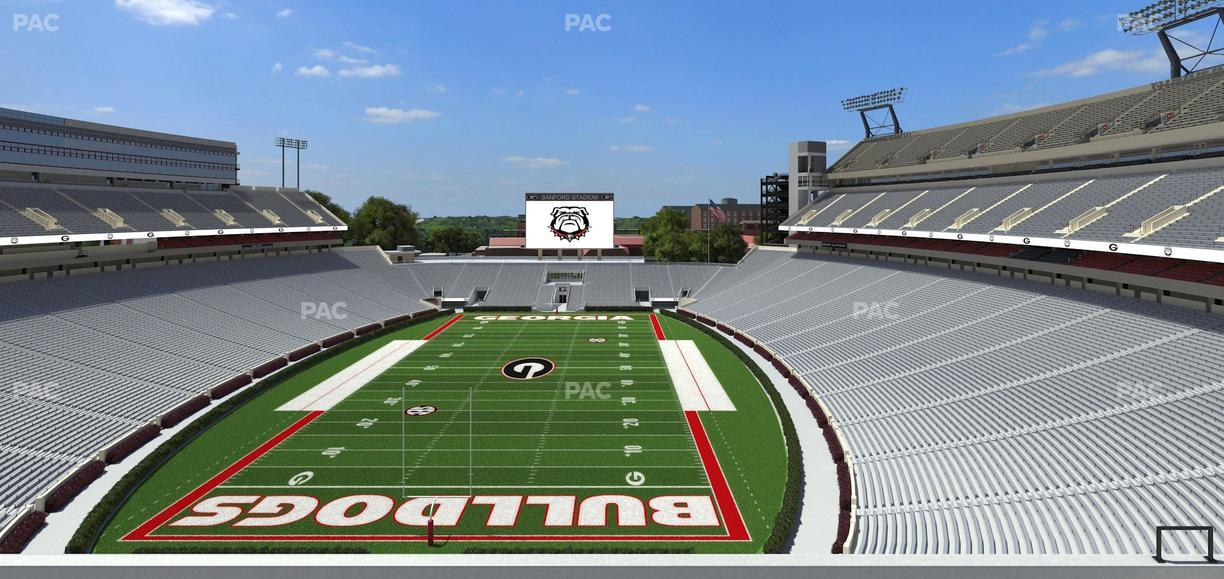 Sanford Stadium - Section 318 Seat View
