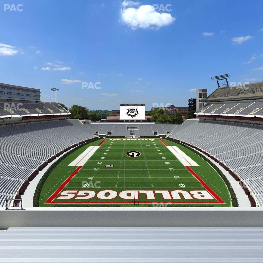 Sanford Stadium - Section 319 Seat View