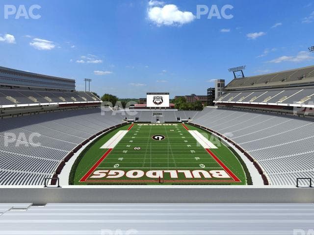 Sanford Stadium - Section 319 Seat View