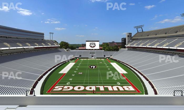 Sanford Stadium - Section 319 Seat View