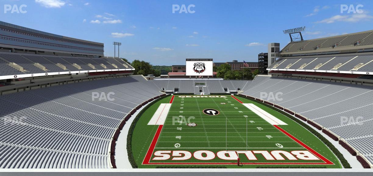 Sanford Stadium - Section 320 Seat View