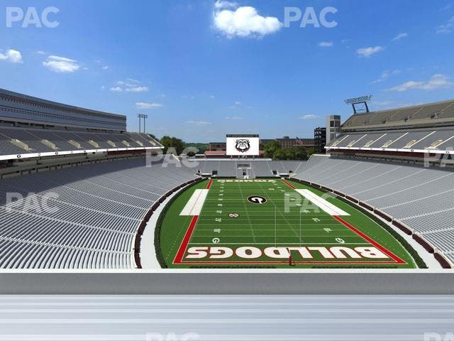 Sanford Stadium - Section 320 Seat View
