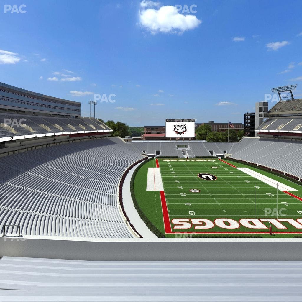 Sanford Stadium - Section 321 Seat View