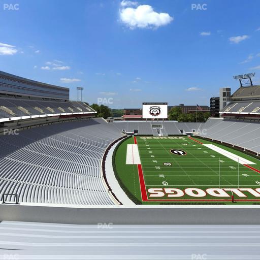 Sanford Stadium - Section 321 Seat View