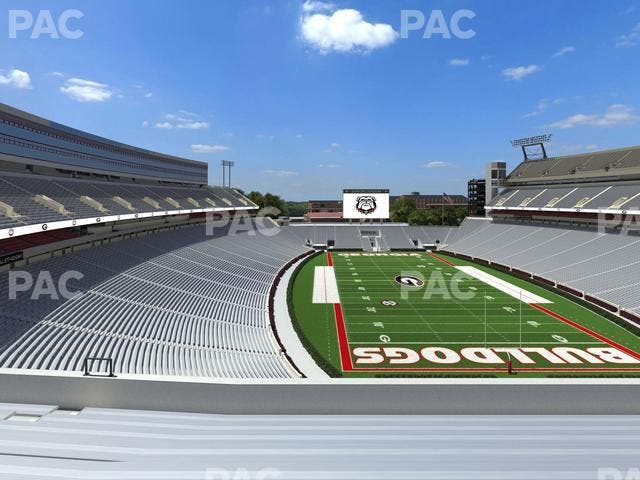 Sanford Stadium - Section 321 Seat View