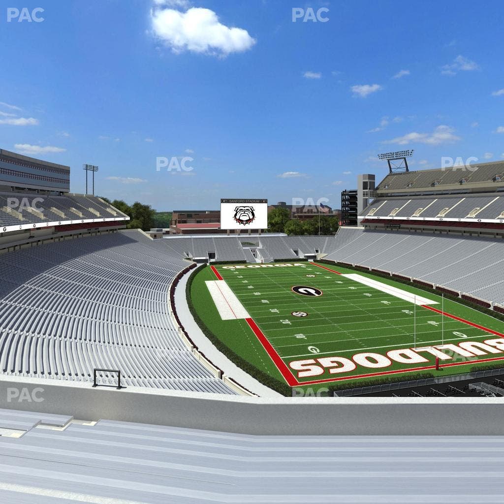 Sanford Stadium - Section 322 Seat View