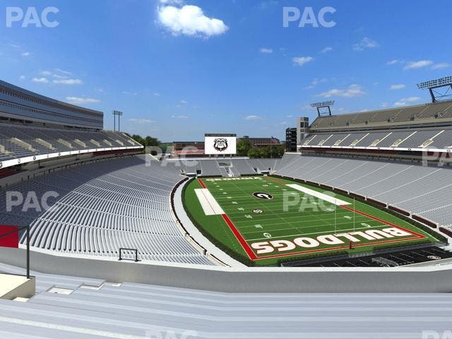Sanford Stadium - Section 322 Seat View
