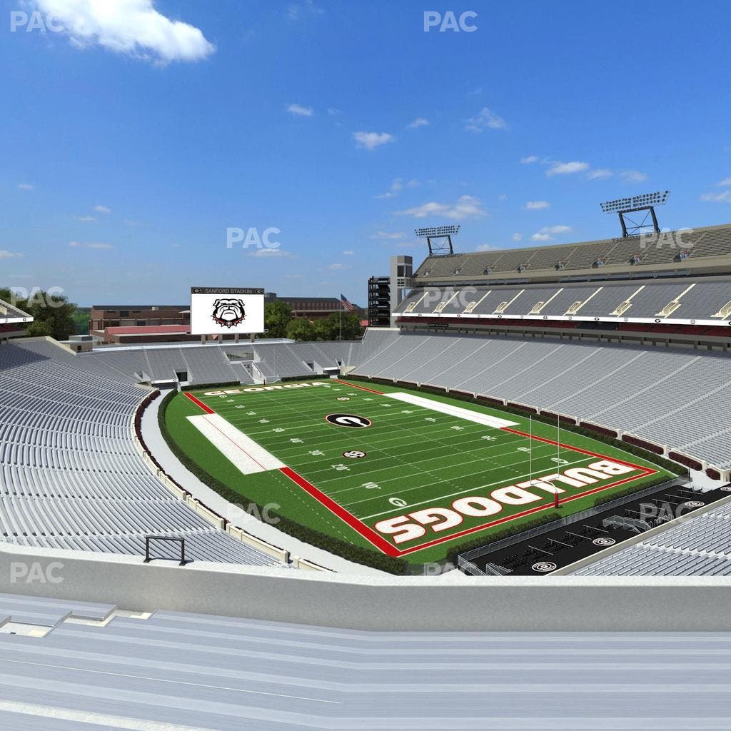 Sanford Stadium - Section 323 Seat View