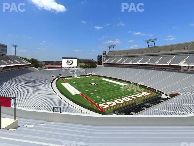 Sanford Stadium - Section 323 Seat View