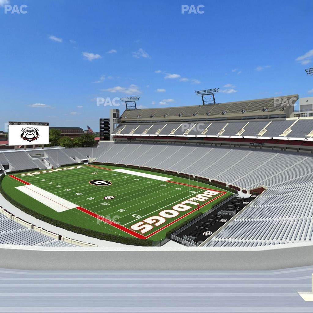 Sanford Stadium - Section 324 Seat View