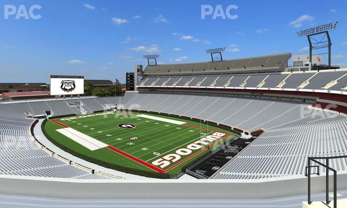 Sanford Stadium - Section 324 Seat View