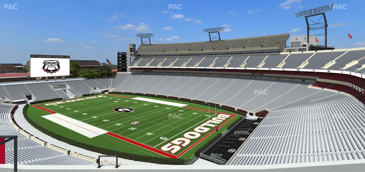 Sanford Stadium - Section 325 Seat View