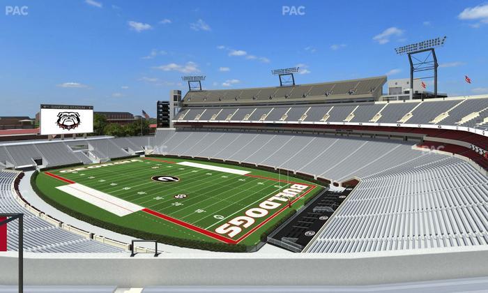 Sanford Stadium - Section 325 Seat View