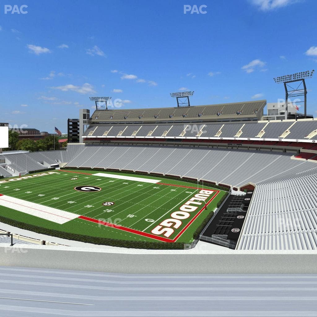 Sanford Stadium - Section 326 Seat View