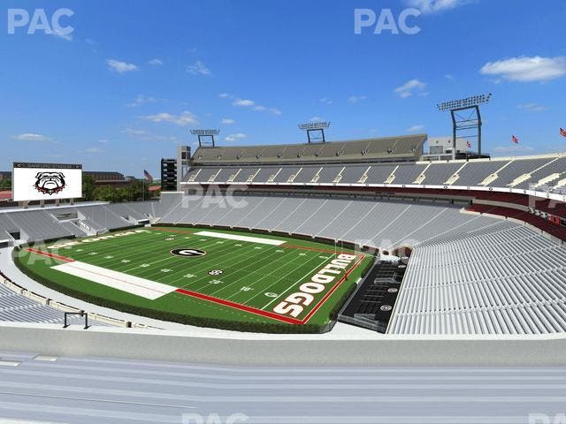 Sanford Stadium - Section 326 Seat View
