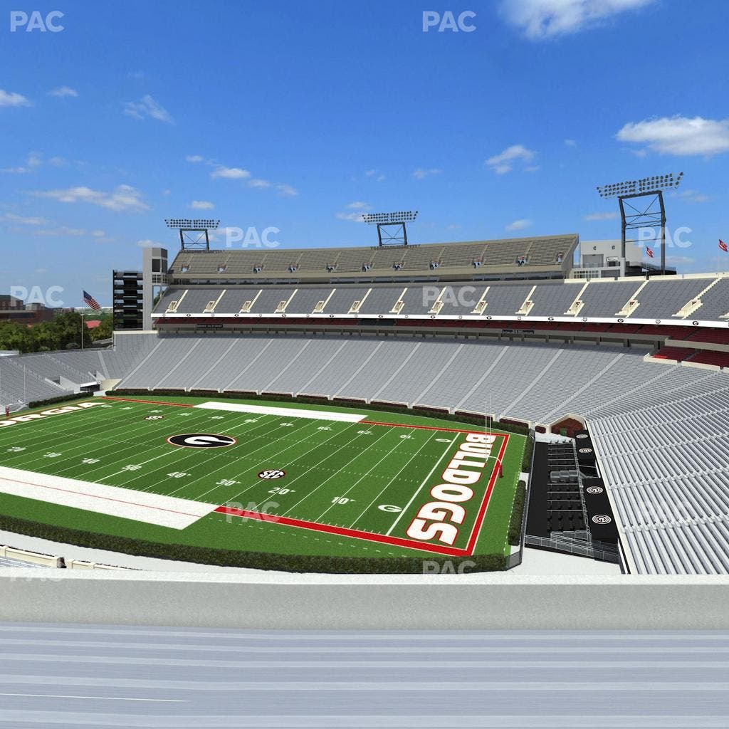 Sanford Stadium - Section 327 Seat View