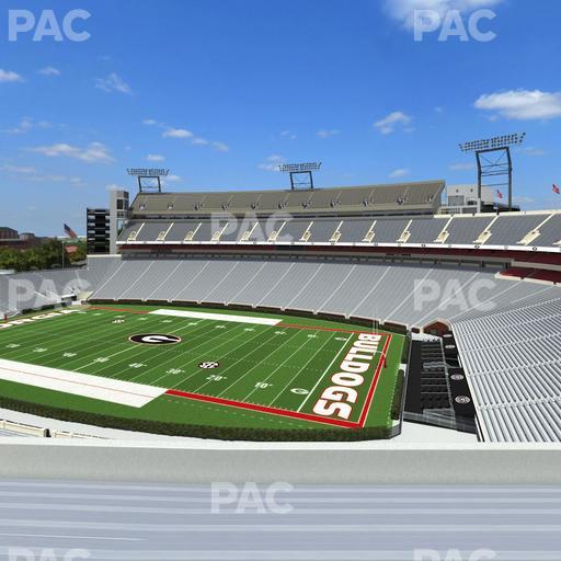 Sanford Stadium - Section 327 Seat View