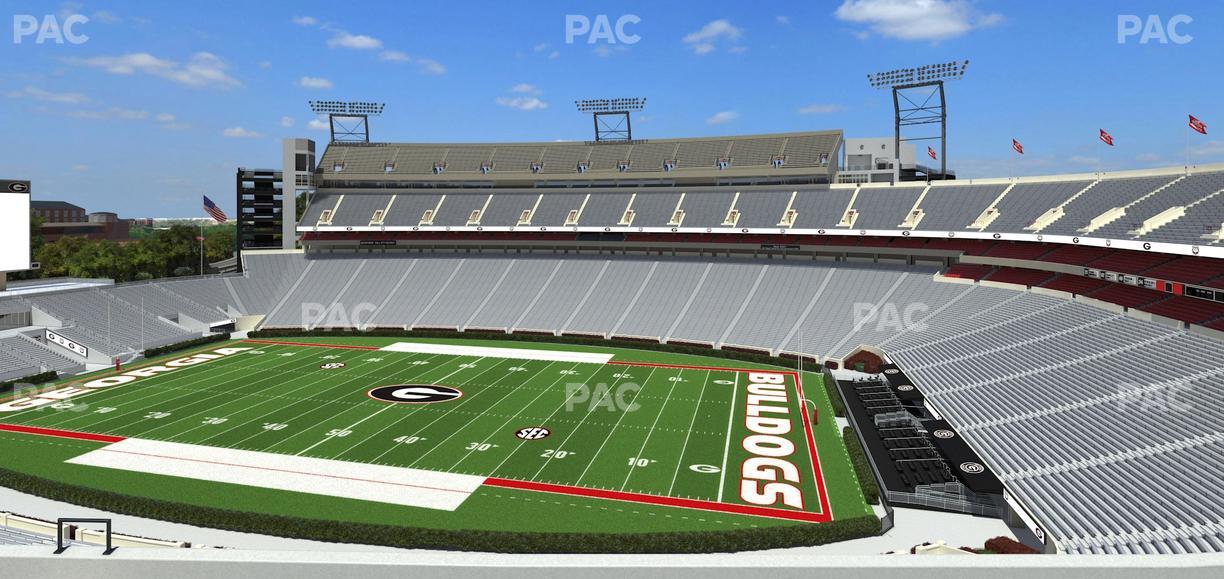 Sanford Stadium - Section 328 Seat View