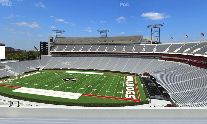 Sanford Stadium - Section 328 Seat View