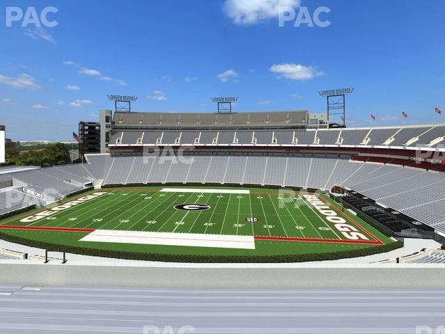 Sanford Stadium - Section 330 Seat View