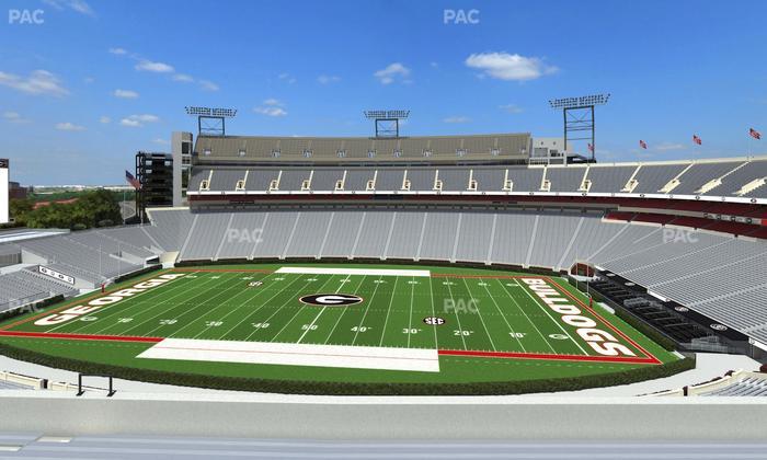 Sanford Stadium - Section 330 Seat View