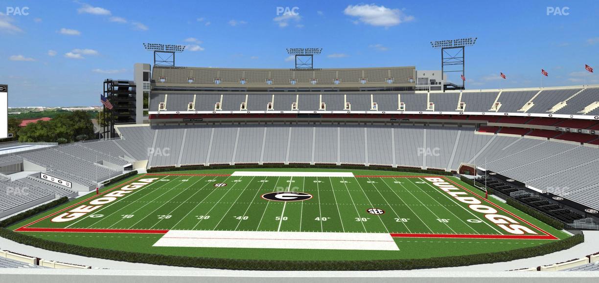 Sanford Stadium - Section 331 Seat View