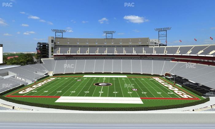 Sanford Stadium - Section 331 Seat View