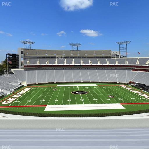 Sanford Stadium - Section 332 Seat View