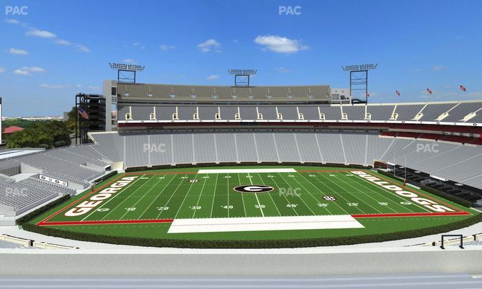 Sanford Stadium - Section 332 Seat View