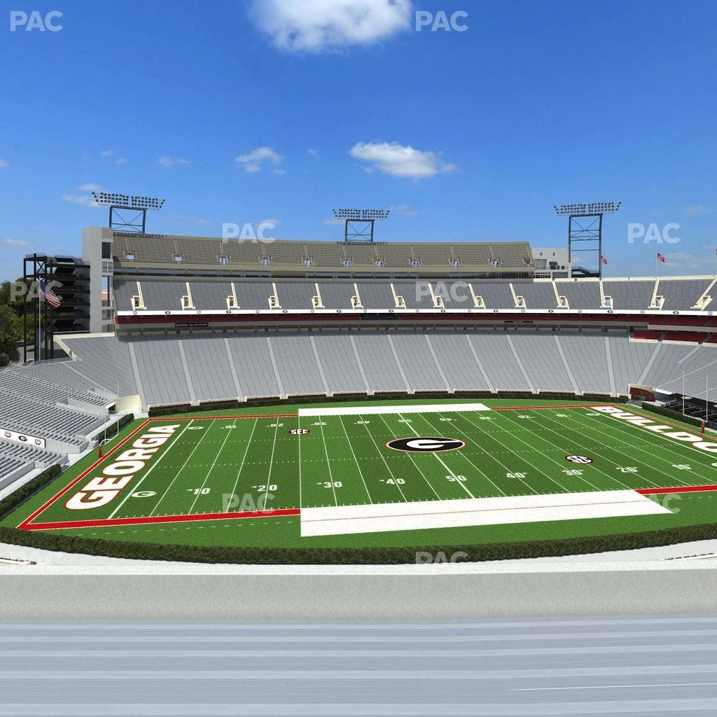Sanford Stadium - Section 333 Seat View