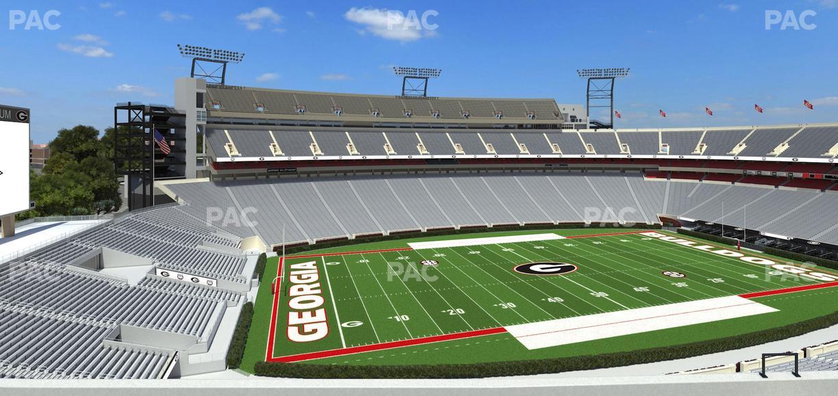 Sanford Stadium - Section 335 Seat View