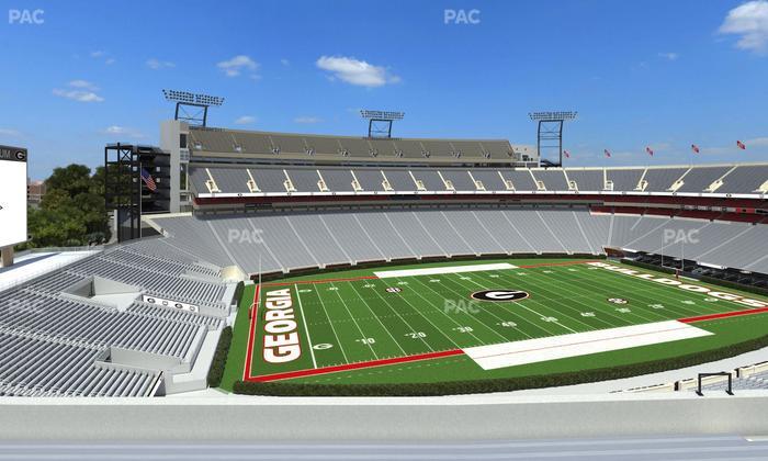 Sanford Stadium - Section 335 Seat View
