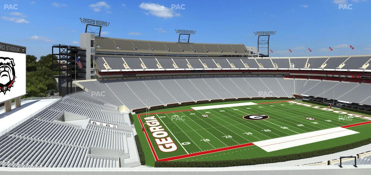 Sanford Stadium - Section 336 Seat View