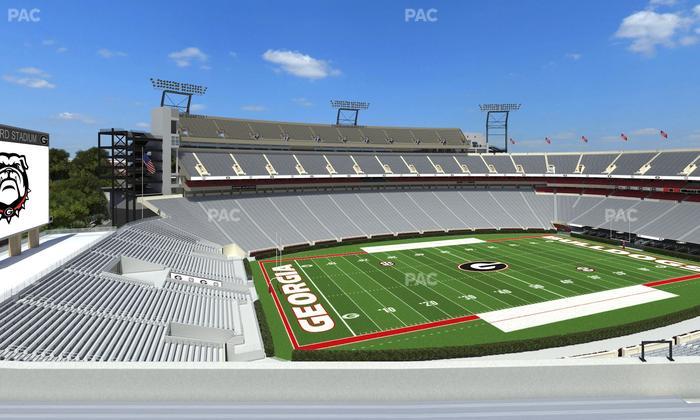 Sanford Stadium - Section 336 Seat View