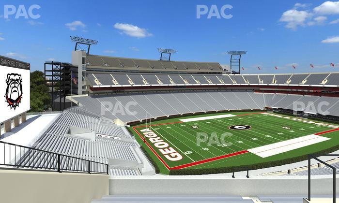 Sanford Stadium - Section 337 Seat View
