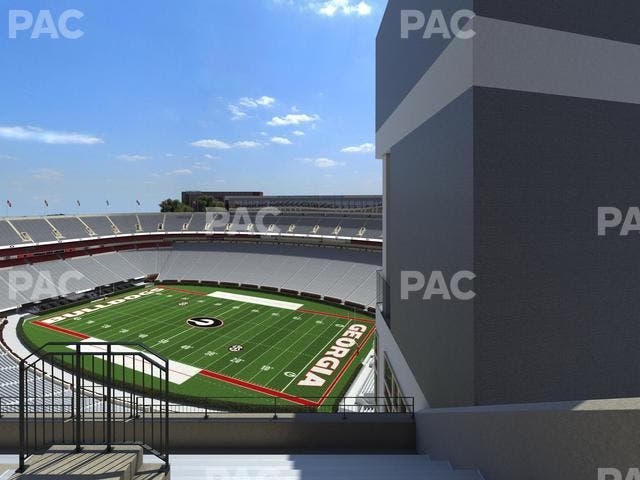 Sanford Stadium - Section 601 Seat View