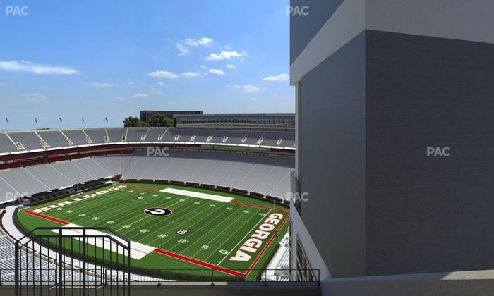 Sanford Stadium - Section 601 Seat View