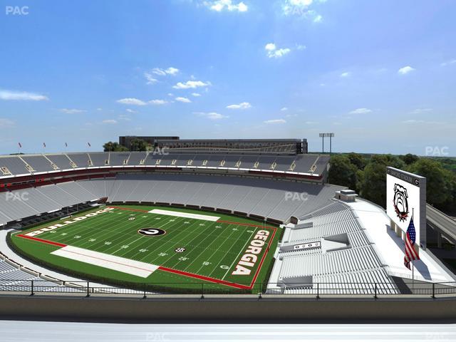 Sanford Stadium - Section 602 Seat View Sanford Stadium - Section 602 Seat View