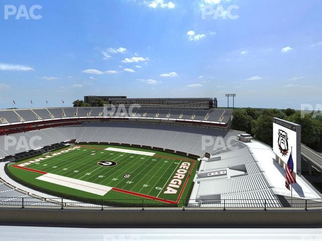 Sanford Stadium - Section 602 Seat View