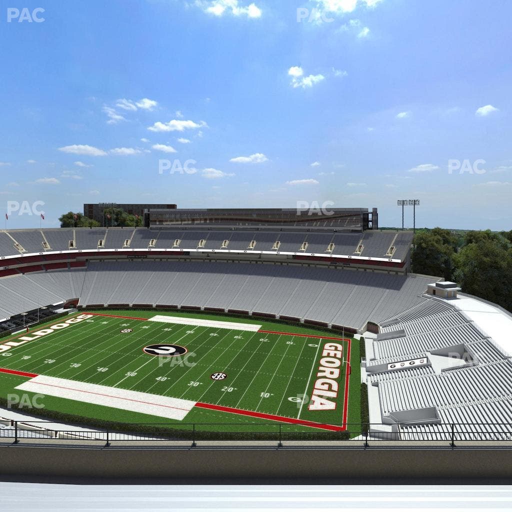 Sanford Stadium - Section 603 Seat View